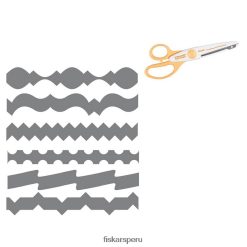 bordeadoras de papel - juego contemporáneo de 6 62R48J592 Fiskars herramienta