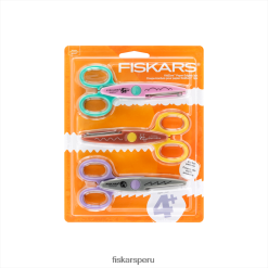 Bordeadoras de papel para animales del zoológico de Kidzors (paquete de 3) 62R48J8 Fiskars herramienta