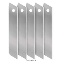 Cuchillas utilitarias desmontables de 18 mm para bricolaje (paquete de 5) 62R48J411 Fiskars herramienta