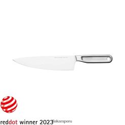 cuchillo de chef grande todo de acero 62R48J339 Fiskars herramienta