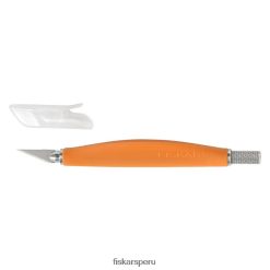 cuchillo para detalles artesanales de agarre suave 62R48J378 Fiskars herramienta