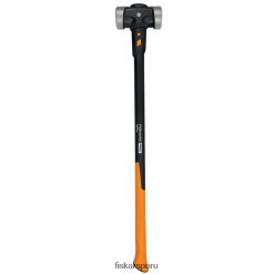 Martillo de mazo de doble cara plana pro isocore de 8 lb (36") 62R48J693 Fiskars herramienta