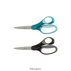 tijeras con purpurina para estudiantes de agarre suave (7 pulg.), paquete de 2 62R48J46 Fiskars herramienta