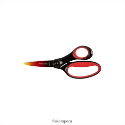 tijeras ombre para niños grandes (6 pulg.) rojo/negro/amarillo 62R48J36 Fiskars herramienta